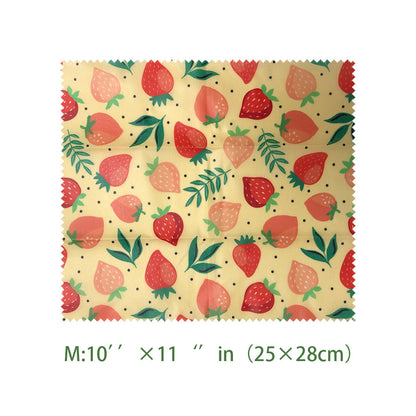 Food Storage Beeswax Fresh-Keeping Cloth - Reusable